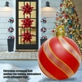 thumbnail image 2 of Bola inflable de Navidad de 60CM, bola de juguete inflada a prueba de agua, adornos para patio, 2 of 4