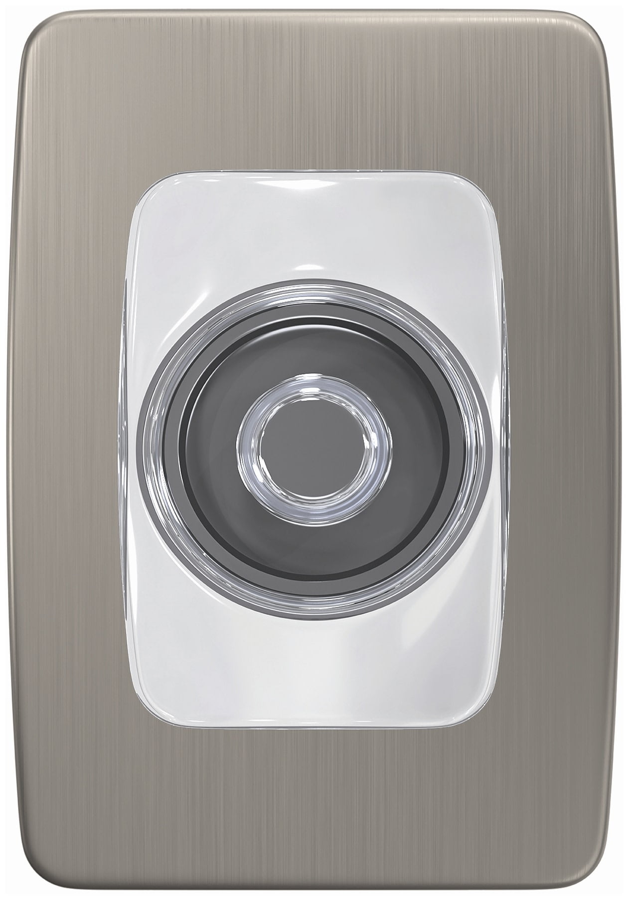 Schlage FC172CAN619GEE Custom Caine Non-Turning Two-Sided Dummy Door Knob Set - Nickel