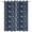 Dark Blue Light Blue, variant on Outdoor Curtains for Patio Waterproof, Nautical Ship Windproof Pravicy Outside Porch Blackout Curtain, Farmhouse Blue Ocean Lighthouse Mountain Sun Blocking Grommets Curtains for Cabana 54"x84"