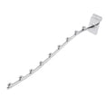 thumbnail image 1 of Gancho Blister Curvo Exhibidor Para Ropa Cascada 9 Balines Panel Ranurado 10 Pz Arcoshop BX-006, 1 of 6