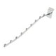 thumbnail image 1 of Gancho Blister Curvo Exhibidor Para Ropa Cascada 9 Balines Panel Ranurado 10 Pz Arcoshop BX-006, 1 of 6