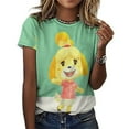 thumbnail image 3 of Animal Crossing Womens T-shirts Crewneck Shirts Blouse Short Sleeve Tee Shirts Girls Tops M, 3 of 8