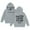 Grey, variant on Toddler Girl's Hoodie Long Sleeve Soft Sweatshirt Graphic Hoody Cute Pullovers Top Clothes Girls for Kids Size 3-4T