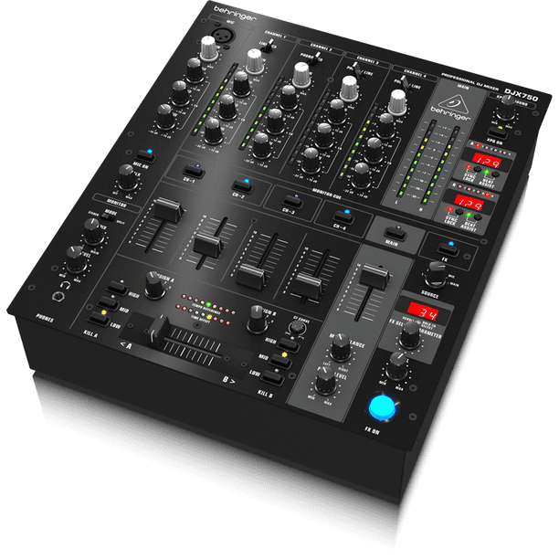 Behringer DJX750 Professional 5Channel DJ Mixer w/ Advanced Digital