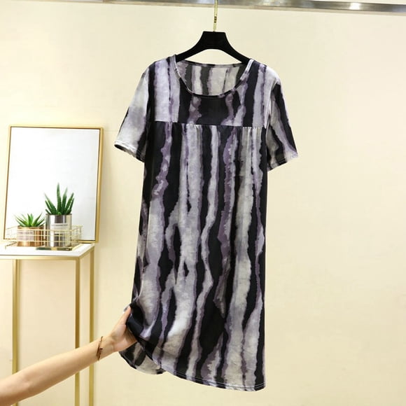 Big Tee Dress Night Lingerie for Women Cute Womens Night Gown Beach Sleepwear Lightweight Womens Night Shirt 2x Nightgown Medium Dress Boy Outdoor Slipper Flannel Sleeping Shirt Women Dresses Women