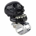 thumbnail image 4 of Perilla giratoria para volante con forma de calavera y mango de potencia suicida para automóviles, camiones, tractores, barcos, color negro, 4 of 14