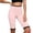 Pink, variant on Stamzod Leggings for Women Tummy Control Lace Patchwork Slim Fit Yoga Pants Women Knee Length High Waisted Leggings Blue XL