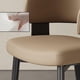thumbnail image 4 of Home Office Desk Chair - Modern Dining Chair, with Comfy Low Back Lumbar Support Sturdy Metal Legs Conference Room Chair, Reception Chair(Black), 4 of 6