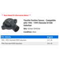 thumbnail image 2 of Throttle Position Sensor - Compatible with 1996 - 1999 Chevy K1500 Suburban 1997 1998, 2 of 2