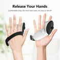 thumbnail image 5 of HZLucki Controller Grips Compatible with Meta Quest 3S/Quest 3 Accessories, Adjustable Knuckle Straps Fits Most Hands, Soft Hand Cover for Official Charging Dock Battery, 5 of 15