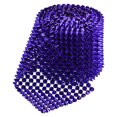 thumbnail image 3 of Uxcell Sew Stitch on Cone Spikes Studs Plastic Flat Back Spike Rivet Punk Trim Ribbon Sapphire 1 Yard, 3 of 6
