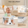 thumbnail image 4 of Asiento de baño para bebés DZMDIP para bebés de 6 meses o más, color gris, 4 of 8