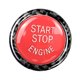 thumbnail image 5 of Etiqueta engomada de la cubierta del botón de parada de arranque del motor para E90 E92 Accesorios Rojo Zulema Cubierta del botón de inicio y parada, 5 of 8