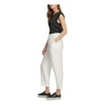 thumbnail image 2 of DKNY Womens Ivory Cropped Pants XL, 2 of 5