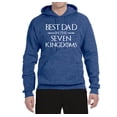 thumbnail image 2 of Wild Bobby,Best Dad in The Seven Kingdoms GoT Thrones, Father's Day, Unisex Graphic Hoodie Sweatshirt, Vintage Heather Blue, Large, 2 of 3