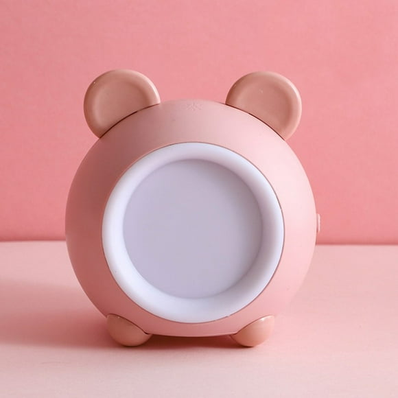 Vacemry Ears Night Light, Vertical Cabinet Bedside Lamp, USB Rechargeable Nightlight with Three Color Temperatures, Soft Glow for Bedroom NurseryKidsRoom Office Decor