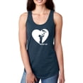 thumbnail image 1 of Mom And Baby Heart Silhouette Racerback Tank Women -Image by Shutterstock, Female XX-Large, 1 of 4