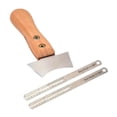 thumbnail image 3 of 吉他品丝凹槽保护器尺子指板更换工具套装,保护指板更换工具套装 适用于吉他和贝斯, 3 of 8