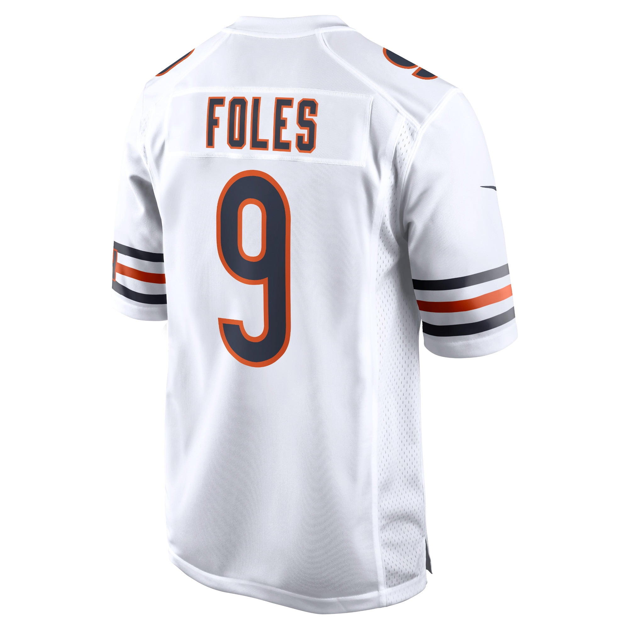 Men's Nike Justin Fields Silver Chicago Bears Inverted Legend Jersey