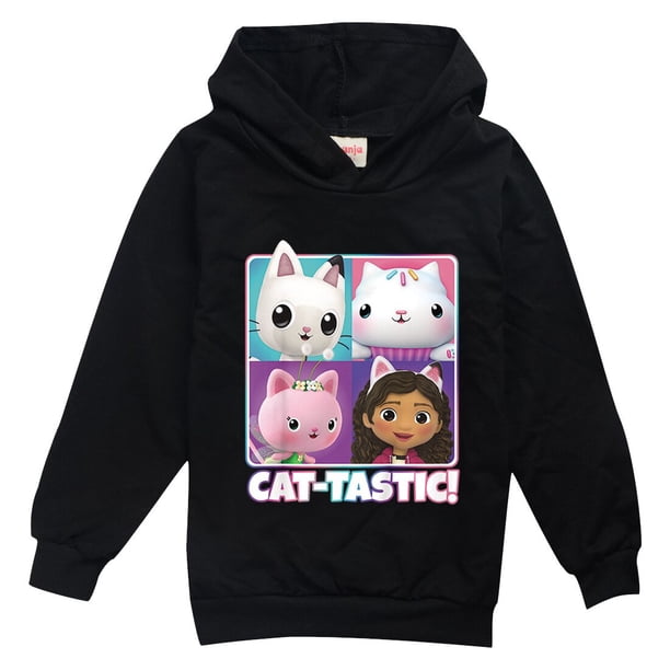 Ropa de casa de muñecas para niñas de 2 a 10 años con capucha Princesa Dibujos animados Gatos lindos Deportes y camisetas de ocio zhangmenya LED