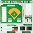 thumbnail image 2 of Tablero Magnético de Alineación Béisbol, Borrado en Seco, Softbol Reutilizable para Entrenamiento Béisbol, 2 of 5