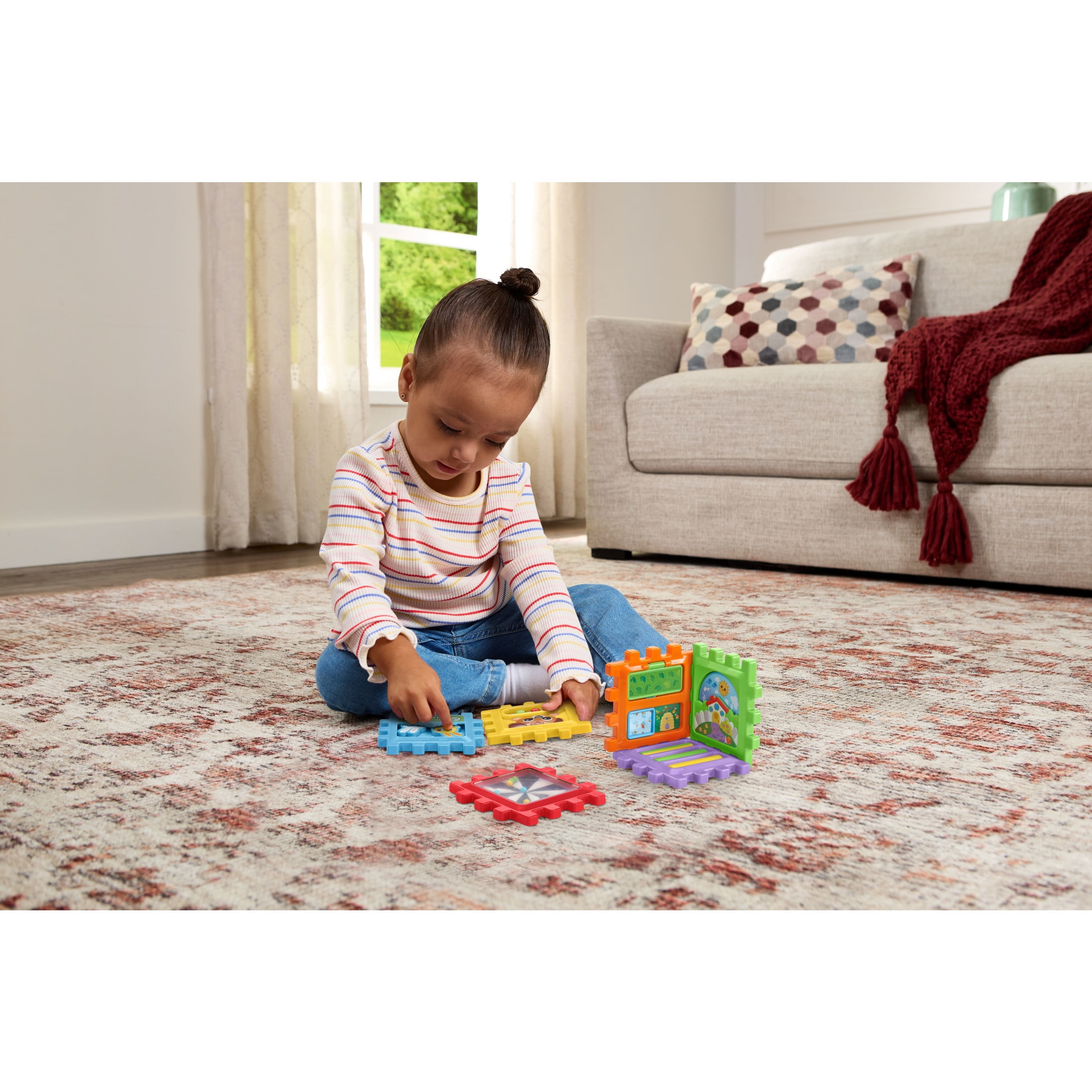 LeapFrog 6-in-1 Snap & Learn Busy Cube Interactive Learning Toy for Toddlers, Ages 12–36 Months