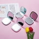 thumbnail image 2 of Espejo de maquillaje portátil de mano con lámpara, espejo pequeño plegable con carga, regalo práctico, espejo de maquillaje abatible con lámpara, 2 of 3