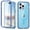 Blue, variant on Kryonix For iPhone 11 Case with Magnetic Charging 3-in-1 Shockproof 360° Screen Protection, Purple/Blue/Pink/Black/Green