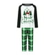 thumbnail image 2 of Conjuntos de pijamas navideños a juego para toda la familia Fiomva, ropa de dormir de manga larga, conjunto de pijama a cuadros navideños para parejas, mujeres y hombres, 2 of 8