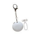 thumbnail image 1 of Bolso de mano con clip y gancho, ligero, compacto, mini lámpara táctil para mochila. Redondo blanco, 1 of 6