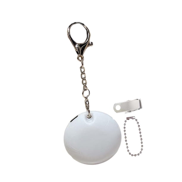 Lámpara táctil mini para bolso, práctica, elegante, compacta y práctica, ideal como accesorio para bolso de mano. Redondo blanco