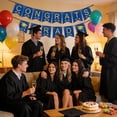 thumbnail image 5 of 2026 Graduation Decorations Congrats Grad Banner, 2026 graduations party decorations Graduation Banners Congrats Grad Banner for Congratulation Graduations Party Supplies, School, Home (Gold&Red), 5 of 9