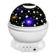 thumbnail image 4 of Lámpara Giratorio Romántico LED Galaxia Cielo estrellado Luz nocturna Dormitorio infantil Estrella Luna Lámpara JShteea Para estrenar, 4 of 8