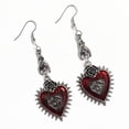 thumbnail image 4 of Jewelry Bat Skull Coffin Earrings Evil Eyes Heart Cross Spider Snake Butterfly Earrings Aesthetic Egirl Cool Accessories, 4 of 5