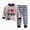 Pj78-Navy, variant on Baby Boys Pajamas Boys Girls Pajamas Long Sleeve Top And Pants Pajama Set 2-Piece Kids Pajamas Set For 0-24 Months 2t 3t 4t 5t Toddler Boys Clothes,Red,Size 3-6 Months