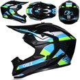 thumbnail image 1 of Men's Red Motorcycle Helmet for Racing Off-Road All Seasons Safety Gear Comfort Fit-S, 1 of 8