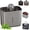 Grey, variant on Electric Glass Rinser Tea Cup Washer, Desktop Automatic Cup Washing Machine with 1.6L Water Tank, High Pressure Jets Glass Rinser for 3-10cm Diameter Cups for Water Bottle & Coffee Cups (Grey)