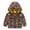 Brown, variant on ATOGUTA Toddler Boy Winter Jacket Hooded Jacket Windbreaker Lightweight Print Coat Autumn Long Sleeve Windproof Outwear Navy, Size 2T-8