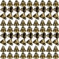 thumbnail image 1 of Campanas de bronce Shimeyao de 3,8 x 4 cm con ganchos de resorte, 100 unidades, 1 of 7