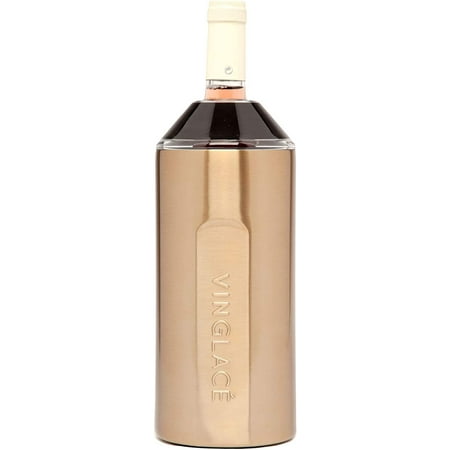 

mingtezz Wine Bottle Chiller- Portable Champagne Insulator- Stainless Steel Wine Cooler Sleeve Copper