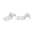 thumbnail image 1 of Unique Bargains 15/64' EMT One Hole Strap Pipe Strap Zinc-Plated Steel Reinforced Rib for Pipe Fixing on Various Surfaces, 100PCS, 1 of 3