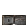thumbnail image 2 of Billetera Fossil Wade de piel plegable con identificación plegable para hombre, 2 of 4