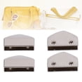 thumbnail image 3 of Bouchon de Fermeture Éclair Sacs Accessoires de Queue de Fermeture Éclair Matériel de Clip de Queue Alliage Petit Compact 10 Ensembles Petites Fermetures Éclair, 3 of 8