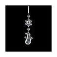 thumbnail image 2 of Decoración colgante Naiovety de árbol de Navidad copo de nieve Artificial brillante HA073773-06, 2 of 6