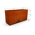 thumbnail image 6 of PLANTERCRAFT Corten Steel metal planter box, Rectangular sizes, Modern garden steel planters For Commercial And Residential Outdoor Use., 6 of 6