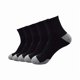 thumbnail image 1 of Chenchen Mens Athletic Quarter Socks, 5 Pairs Low Cut Breathable Casual Socks, 1 of 1