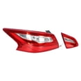 thumbnail image 3 of LABLT Driver Side Rear Tail Light Lamp Outer Clear&Red for Car 16-18 Nissan Altima Fits select: 2016-2017 NISSAN ALTIMA 2.5/S/SV/SL/SR, 2018 NISSAN ALTIMA 3.5SL/3.5 SR, 3 of 6
