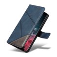 thumbnail image 5 of Designed for Samsung Galaxy S21 Ultra Case Wallet, Men Women Flip Folio Cover with PU Leather Stand Credit Card Holders Slots Wrist Strap Magnetic Clasp Phone Case for Samsung Galaxy S21 Ultra, Blue, 5 of 11