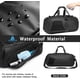 thumbnail image 4 of Gym Duffle Bag Waterproof Sports Duffel Bags Travel Weekender Bag for Men Women Overnight Bag with Shoes Compartment Black, 4 of 4