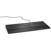 Dell KB216-BK-US Dell KB216 Keyboard - Cable Connectivity - USB Interface - English (US) - Play, Pause, Rewind, Fast-forward, Volume Control Hot Key(s) - QWERTY Keys Layout - Black